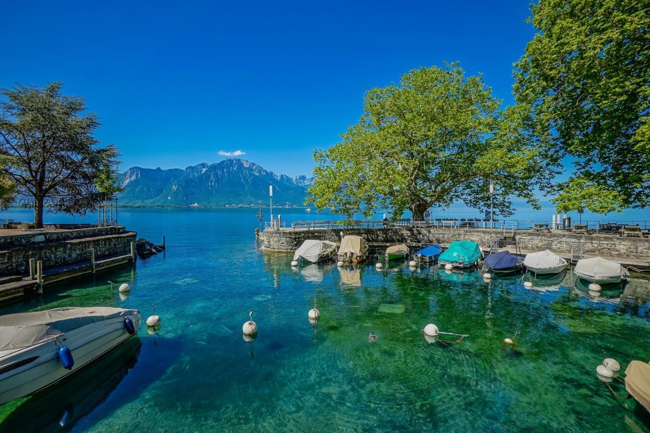 L'Eden Studio With A Balcony - Lake View Montreux Exterior foto